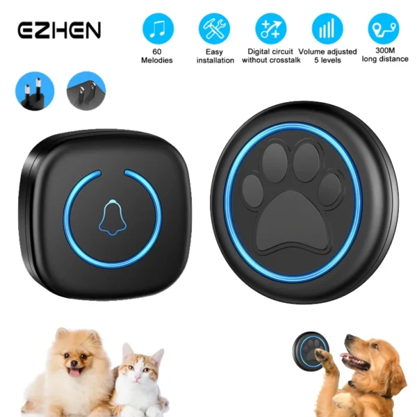 Pet Touch Ringer Button Bell 300M/984ft .
