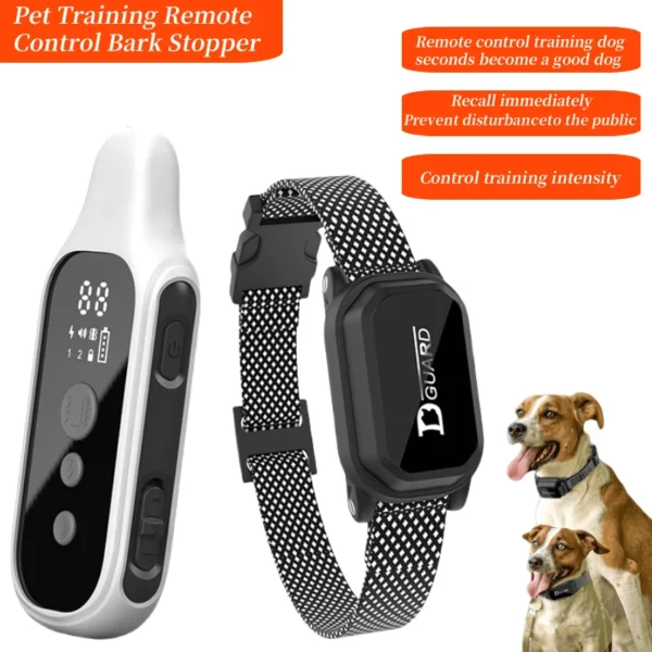 800m Digital Dog Training Collar Waterproof Rechargeable Remote Control.