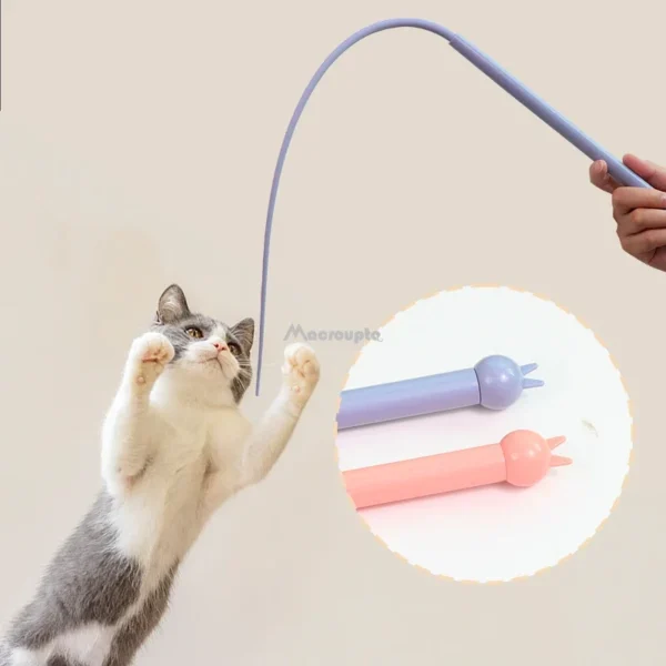 Simulated Mouse Tail Cat Toy Cat Teaser.