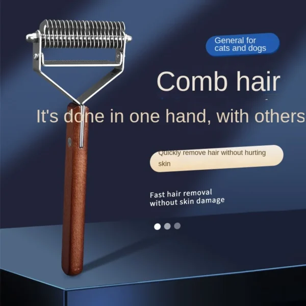 Pet Dog Brush Cat Comb Self Cleaning.