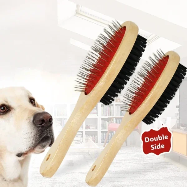 1PCs Pet Comb Grooming Double-sided.